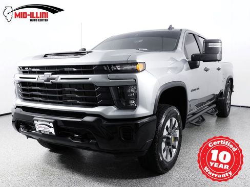 Used 2024 Chevrolet Silverado 2500 Custom w/ Custom Value Package AWD/4WD image 1