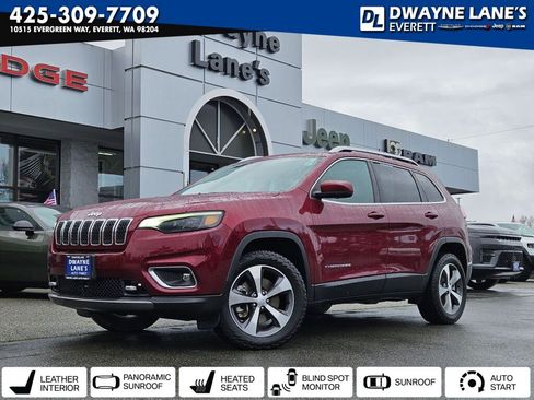 Used 2021 Jeep Cherokee Limited w/ Elite Package image 1