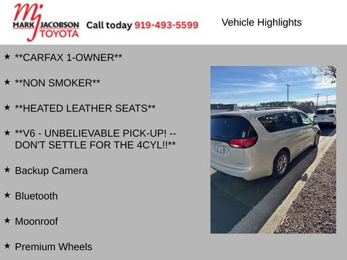 Used 2017 Chrysler Pacifica Limited w/ Advanced Safetytec Group image 5