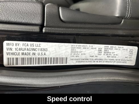 Used 2022 Jeep Grand Cherokee Laredo X AWD/4WD image 18