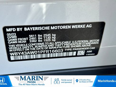 Used 2023 BMW i4 eDrive35 w/ Premium Package RWD image 38