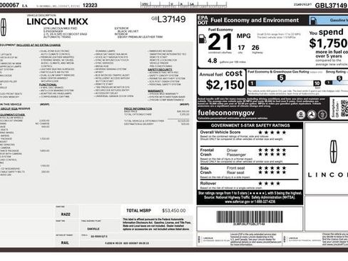 Used 2016 Lincoln MKX Reserve w/ Technology Package image 7