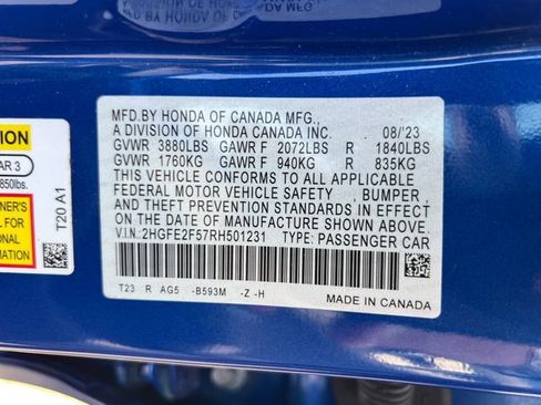 Used 2024 Honda Civic Sport image 17