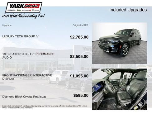 Certified 2023 Jeep Grand Cherokee Overland w/ Luxury Tech Group IV AWD/4WD image 5
