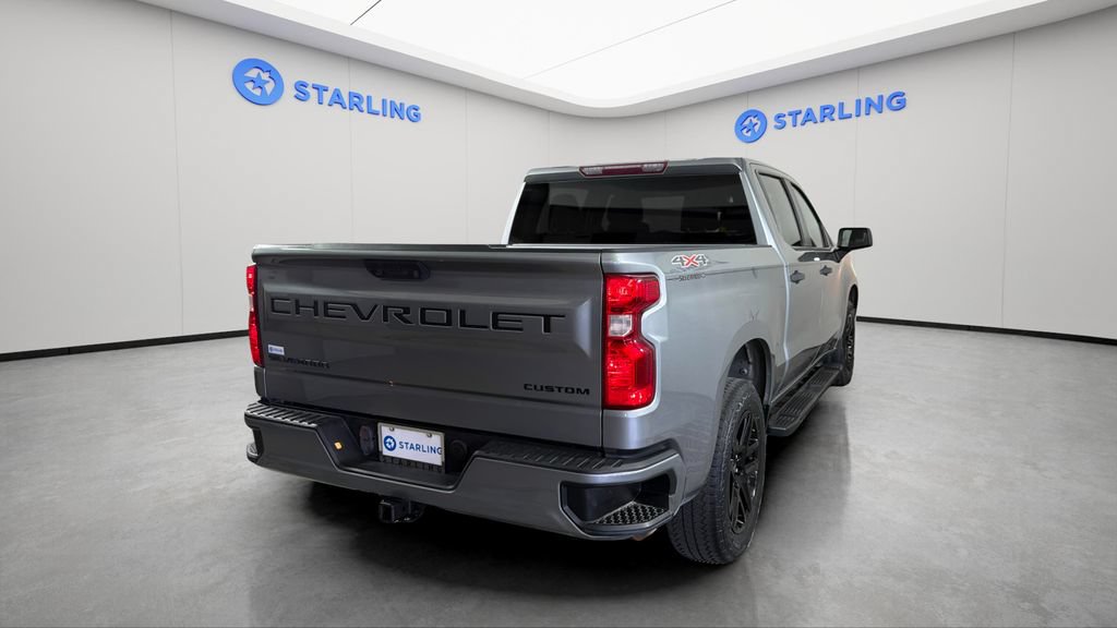 Certified 2023 Chevrolet Silverado 1500 Custom w/ LPO, Dark Essentials Package AWD/4WD image 8