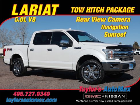 Used 2018 Ford F150 Lariat w/ Equipment Group 502A Luxury AWD/4WD image 1