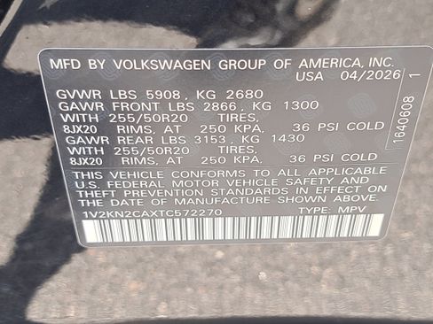 New 2026 Volkswagen Atlas SE AWD/4WD image 35