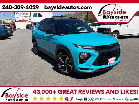 Used 2021 Chevrolet TrailBlazer RS w/ Technology Package image 1