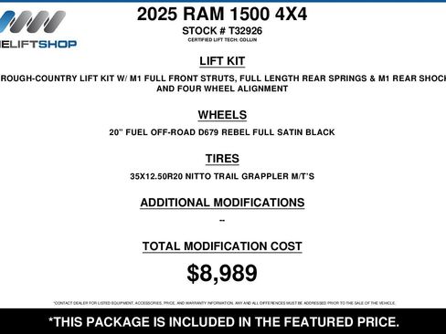 Used 2025 RAM 1500 Big Horn AWD/4WD image 2