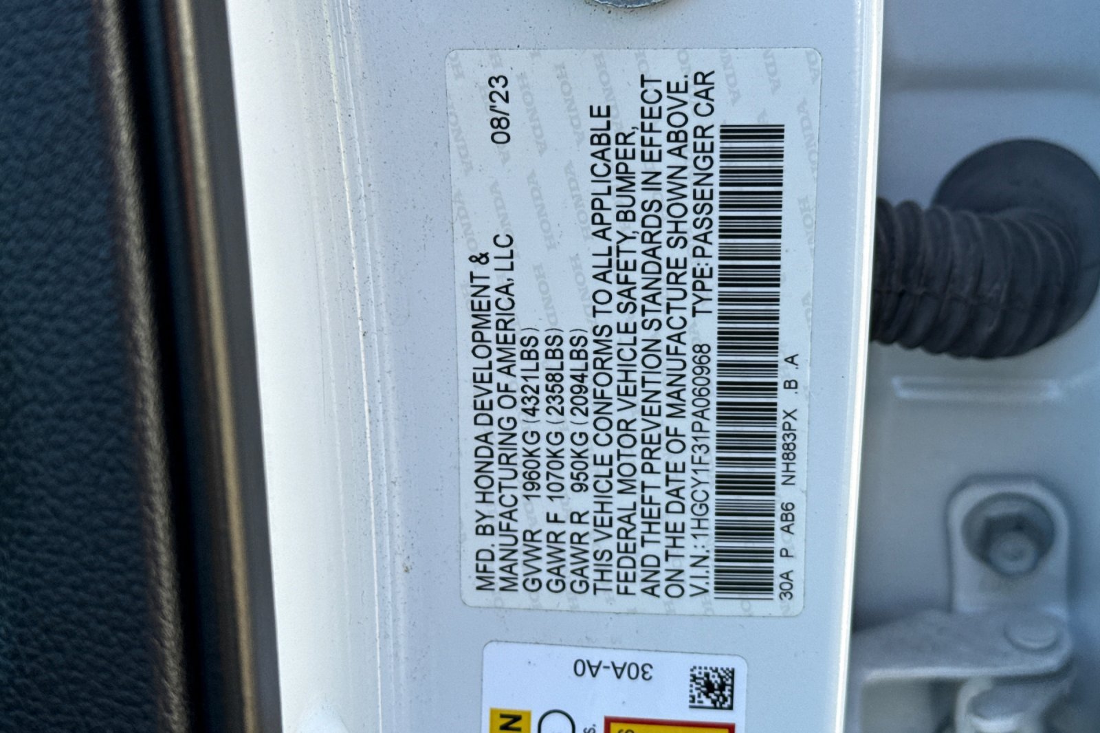 Used 2023 Honda Accord EX image 34
