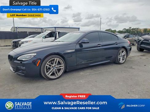 Used 2017 BMW 650i Gran Coupe RWD image 1