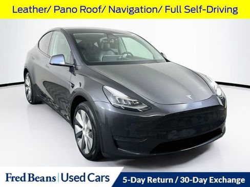 Used 2020 Tesla Model Y Long Range AWD/4WD image 1