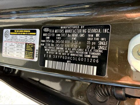 Used 2020 Kia Telluride S w/ S 8 Passenger Seating Package image 33