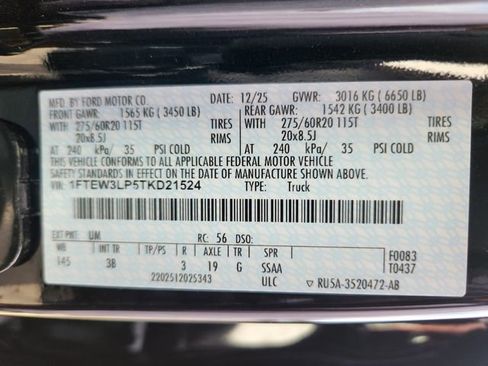 New 2026 Ford F150 XLT w/ Equipment Group 303A High image 24