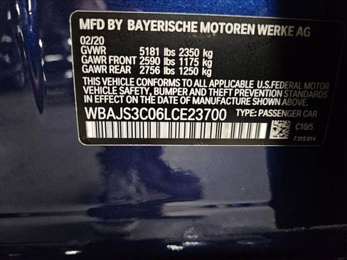 Used 2020 BMW 540i xDrive w/ Convenience Package AWD/4WD image 25