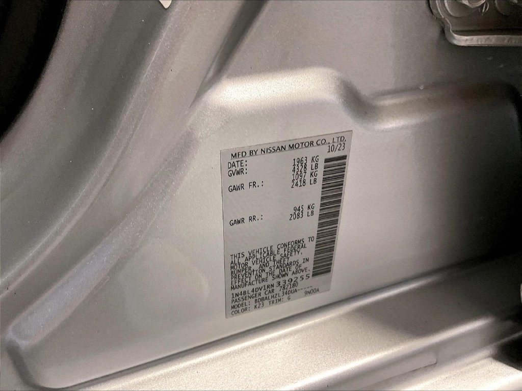 Certified 2024 Nissan Altima 2.5 SV FWD image 35
