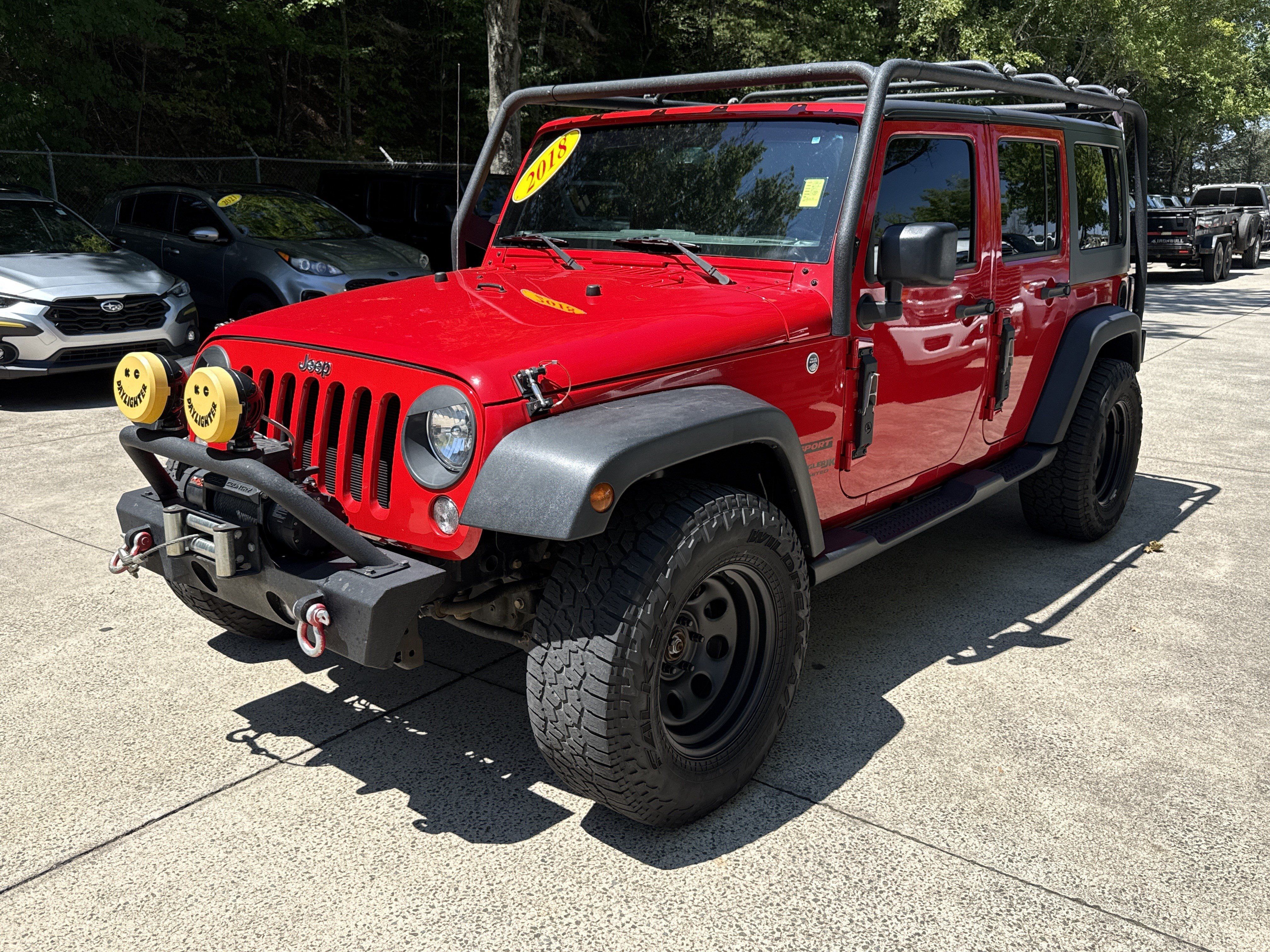 Used 2018 Jeep Wrangler Unlimited Sport S AWD/4WD image 3