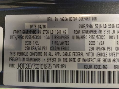 Used 2016 MAZDA CX-9 Signature AWD/4WD image 33