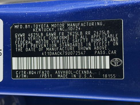 Used 2025 Toyota Camry LE FWD image 40