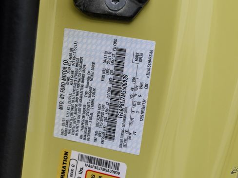 Used 2021 Ford Mustang Shelby GT500 w/ Carbon Fiber Track Pack image 77