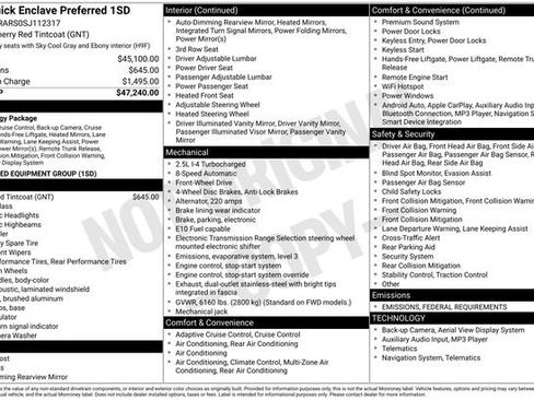 Used 2025 Buick Enclave Preferred image 32