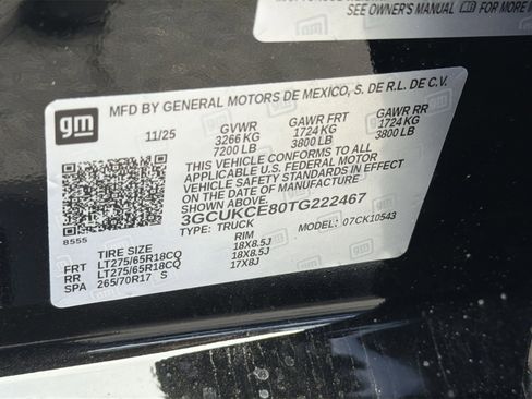 New 2026 Chevrolet Silverado 1500 Custom Trail Boss image 28