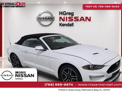 Used 2022 Ford Mustang Convertible w/ Equipment Group 101A