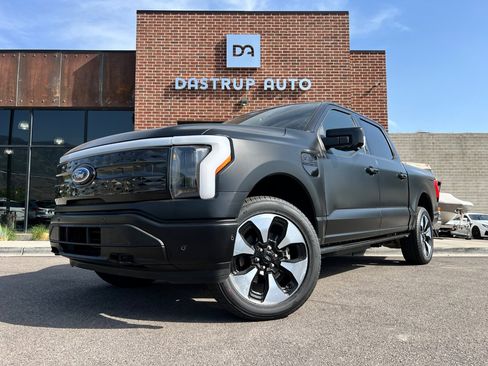 Used 2023 Ford F150 Lightning Platinum AWD/4WD image 1
