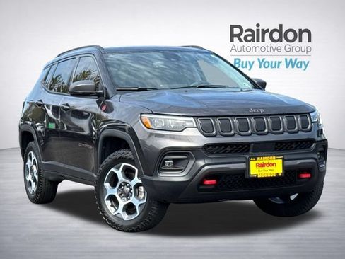 Used 2022 Jeep Compass Trailhawk w/ Trailhawk Elite Group AWD/4WD image 1
