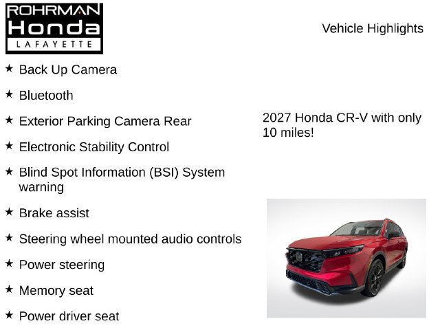 New 2027 Honda CR-V Sport-L image 7