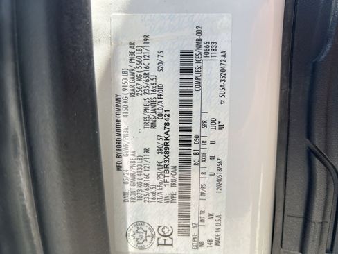 Certified 2024 Ford Transit 250 148 High Roof Extended w/ Load Area Protection Package RWD image 35