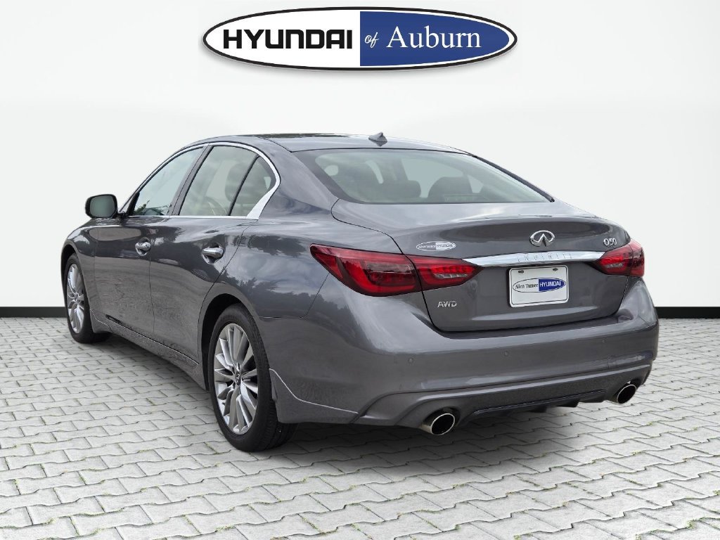 Used 2023 INFINITI Q50 Luxe w/ Cargo Package AWD/4WD image 8