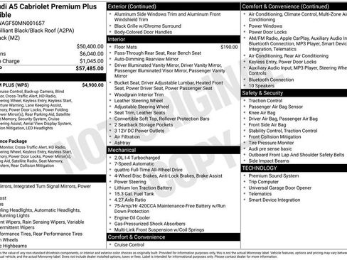 Used 2021 Audi A5 2.0T Premium Plus w/ Premium Plus image 5