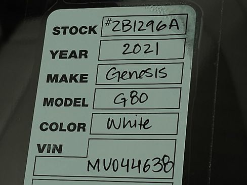Used 2021 Genesis G80 3.5T w/ Prestige Package image 42