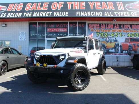 Used 2021 Jeep Wrangler Unlimited Sport AWD/4WD image 2
