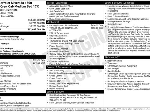 Used 2024 Chevrolet Silverado 1500 Custom AWD/4WD image 3