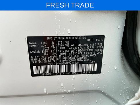 Certified 2023 Subaru Ascent Limited image 33