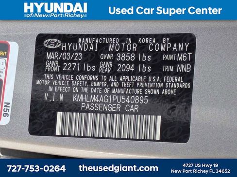 Used 2023 Hyundai Elantra SEL image 31