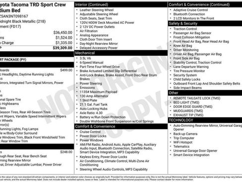 Used 2022 Toyota Tacoma TRD Sport image 6