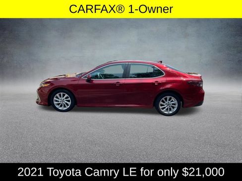 Used 2021 Toyota Camry LE FWD image 2