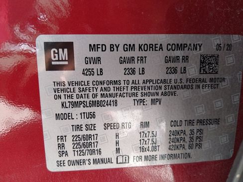 Used 2021 Chevrolet TrailBlazer LT w/ Convenience Package image 33