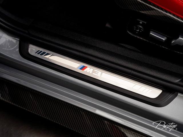 Used 2023 BMW M3 w/ M Carbon Exterior Package RWD image 30