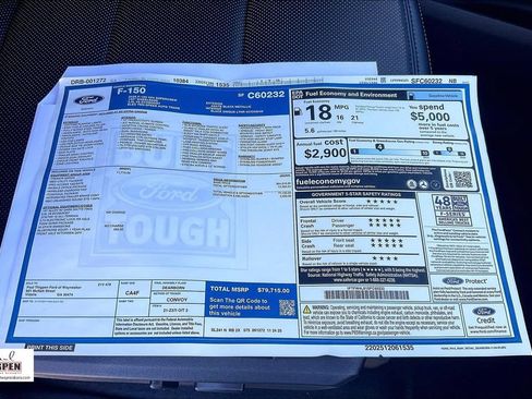 New 2025 Ford F150 Tremor w/ Equipment Group 402A High AWD/4WD image 14