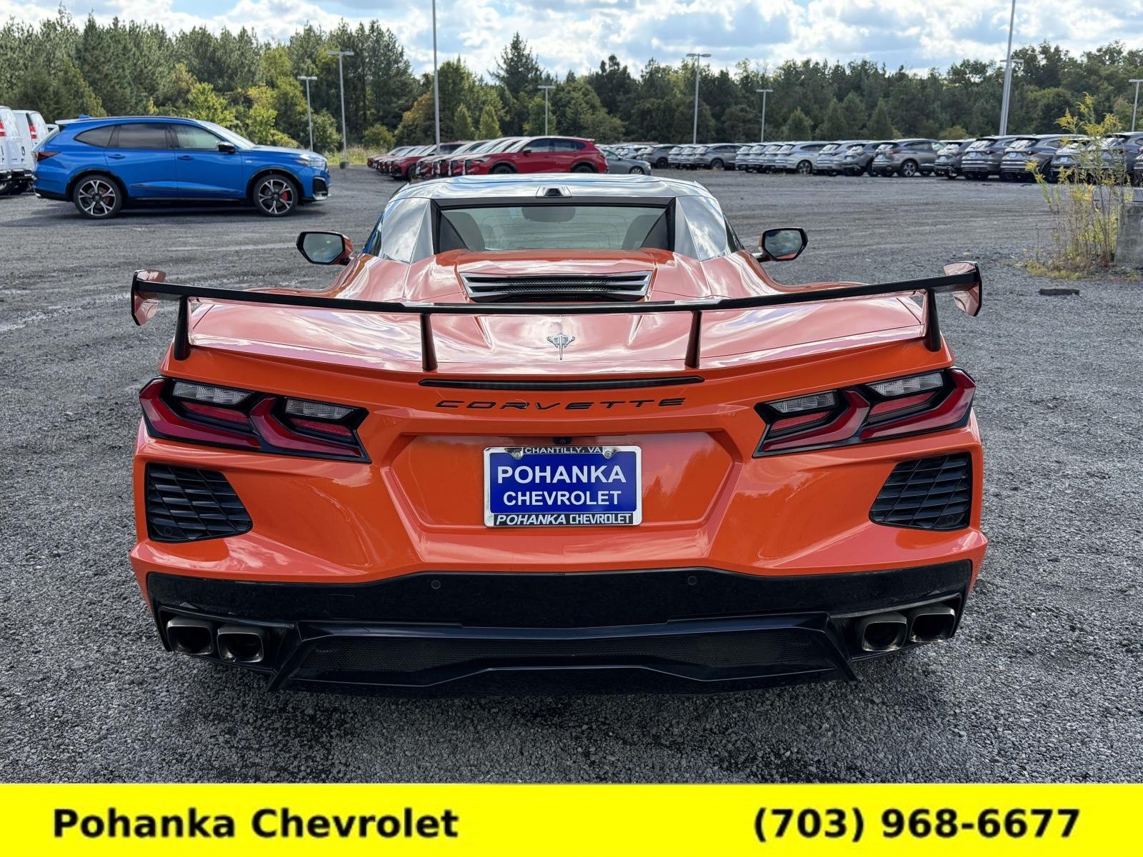Used 2021 Chevrolet Corvette Stingray Premium Conv w/ Z51 Performance Package RWD image 3