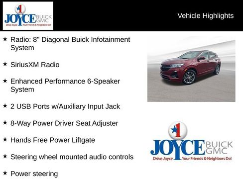 Certified 2023 Buick Encore GX Select w/ Sport Touring Package image 10