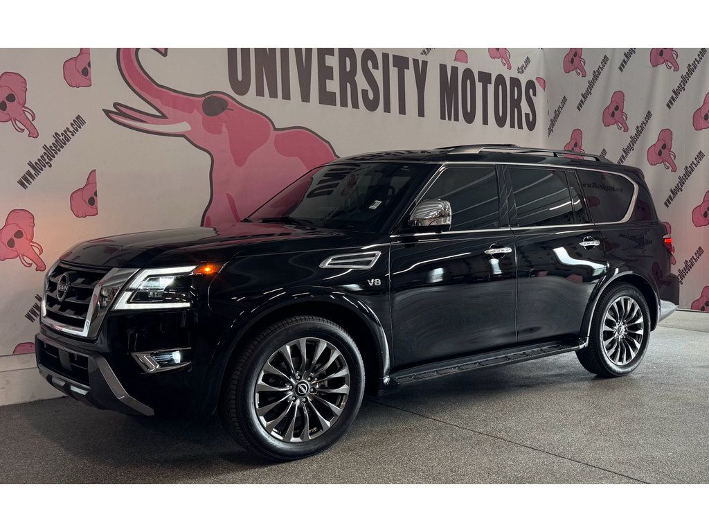 Used 2022 Nissan Armada Platinum w/ Captain's Chairs Package RWD image 8