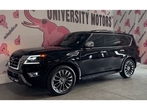 Used 2022 Nissan Armada Platinum w/ Captain's Chairs Package RWD image 8