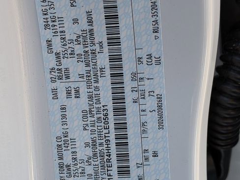 New 2026 Ford Ranger XLT w/ FX4 Off-Road Package image 15