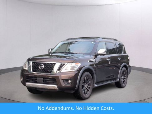 Used 2018 Nissan Armada Platinum w/ Captain Seat Package RWD image 1