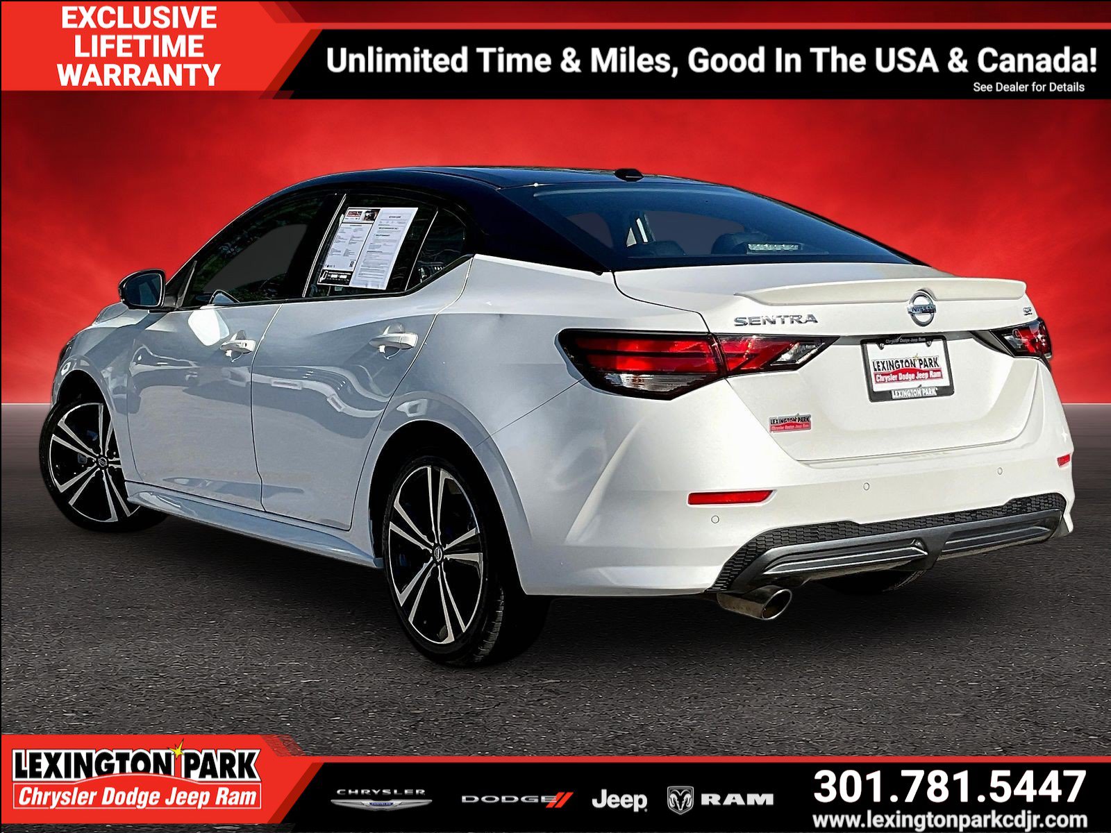 Used 2023 Nissan Sentra SR w/ SR Premium Package FWD image 4